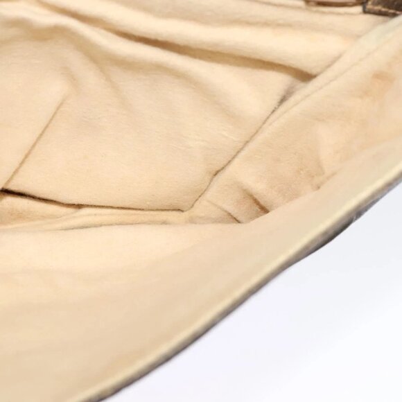 GUCCI GG Supreme Shoulder Bag PVC Beige Gold Auth th6212 - Picture 12 of 16